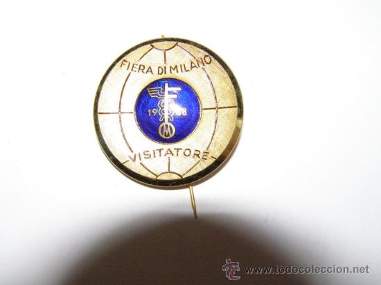 Medalhas tem&aacute;ticas: Medalla de la Feria de Milan, Fiera di Milano, a&ntilde;o 1968.