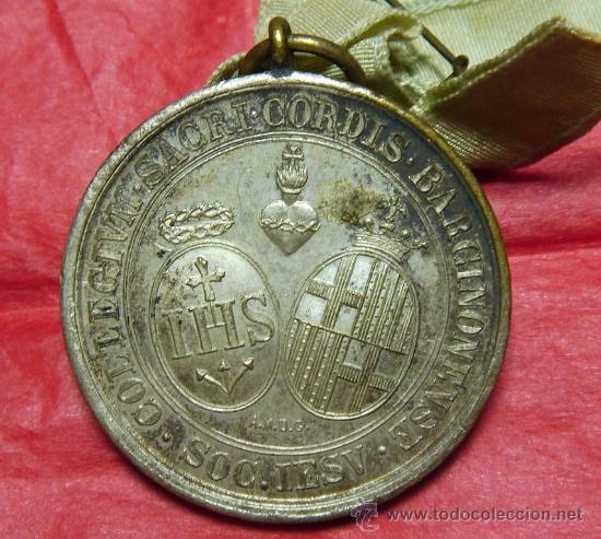 Medallas tem&aacute;ticas: medalla colegio de Barcelona - Foto 1