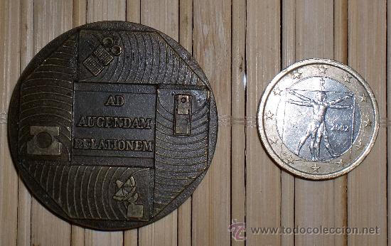 Medallas tem&aacute;ticas: Medalla compa&ntilde;ia telefonica 1974 - Foto 2