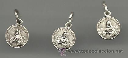 M&eacute;dailles th&eacute;matiques: TRES RARAS MEDALLAS DE  1 cm de MARIA A. S. CORDETESV