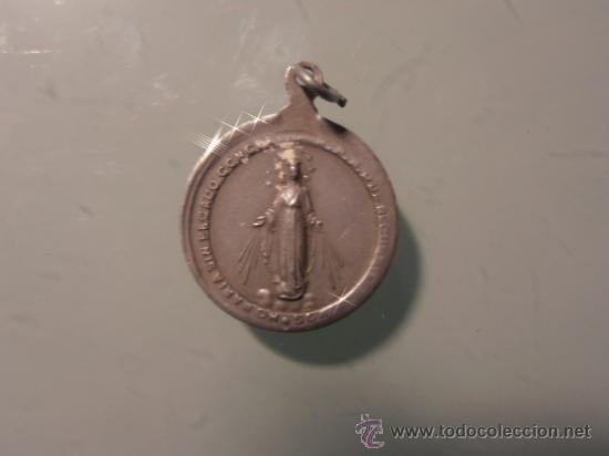 Medaglie tematiche: MEDALLA MARIA SIN PECADO CONCEBIDA. SIGLO XIX. 2 CM DIAMETRO
