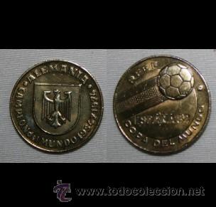 Medallas tem&aacute;ticas: RFEF - ESPA&Ntilde;A 82 - ALEMANIA - Foto 1