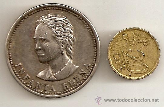 Medallas tem&aacute;ticas: Infanta Elena de Borb&oacute;n - Foto 1