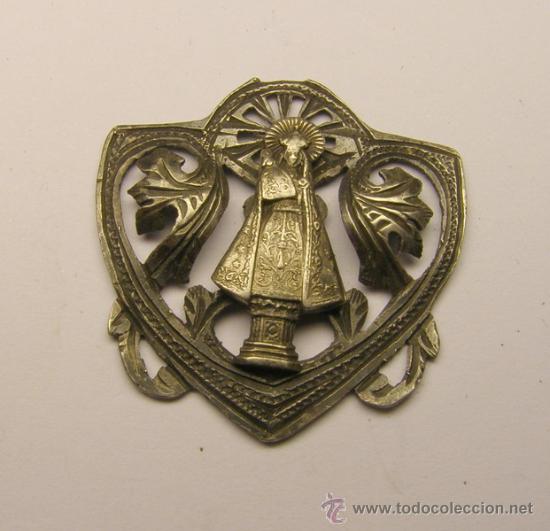 Medallas tem&aacute;ticas: Medalla de la Virgen del Pilar. Plata. - Foto 1