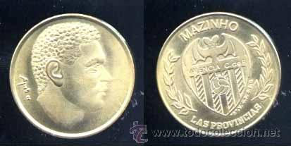 Medallas tem&aacute;ticas: MAZINHO.- LAS PROVINCIAS