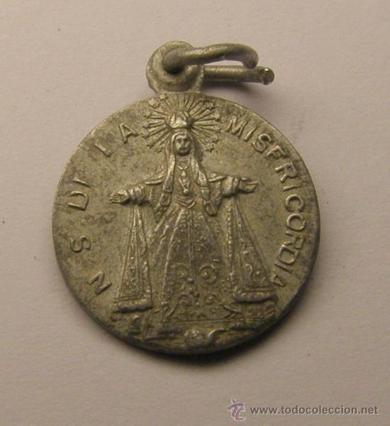 Medallas tem&aacute;ticas: Medalla de N&ordf; S&ordf; de la Misericordia.
