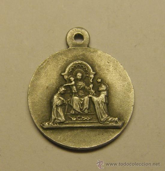 Medallas tem&aacute;ticas: Medalla del a&ntilde;o XVII del Rosario Perp&eacute;tuo. A&ntilde;o 1928