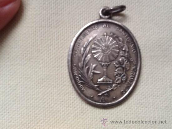 Medaglie tematiche: MEDALLA MODERNISTA. SS CORAZONES. 3,5 X 3 CM.