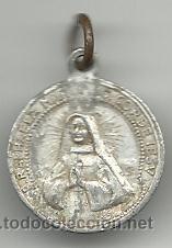 Medallas tem&aacute;ticas: ANTIGUA MEDALLADE B. RAPHAELA CORDEIESY