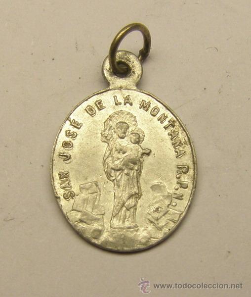 Medallas tem&aacute;ticas: Medalla religiosa de San Jos&eacute; de la Monta&ntilde;a.