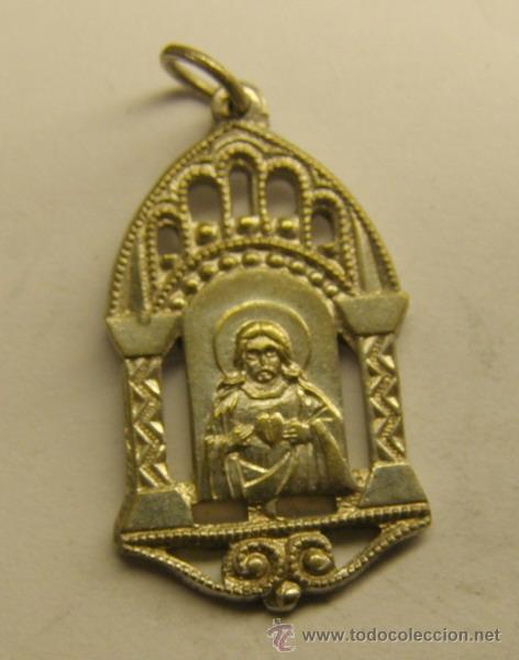 Medallas tem&aacute;ticas: Medalla religiosa, Sagrado Coraz&oacute;n. - Foto 1