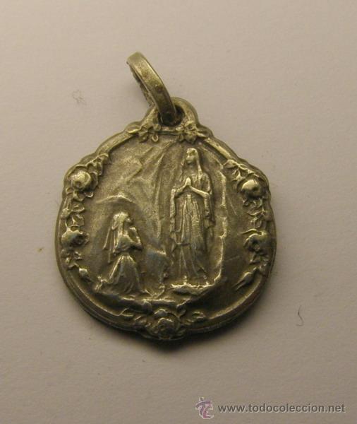 Medallas tem&aacute;ticas: Medalla religiosa de Lourdes. - Foto 2