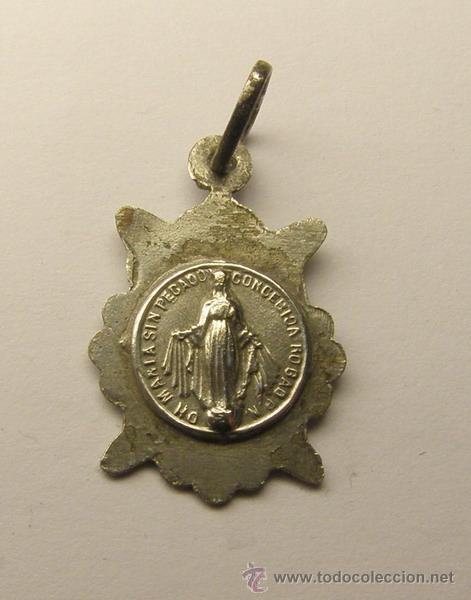 Medallas tem&aacute;ticas: Medalla religiosa de la Inmaculada Concepci&oacute;n. - Foto 1