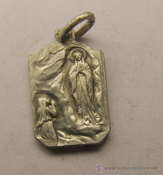 Medallas tem&aacute;ticas: Medalla religiosa de Lourdes. - Foto 2