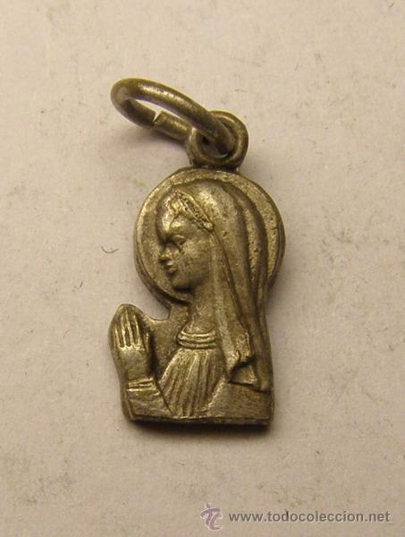 Medallas tem&aacute;ticas: Medalla religiosa. Virgen de F&aacute;tima. - Foto 1
