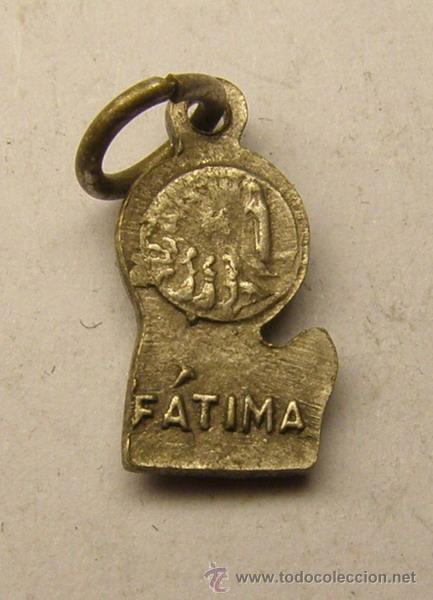 Medallas tem&aacute;ticas: Medalla religiosa. Virgen de F&aacute;tima. - Foto 2