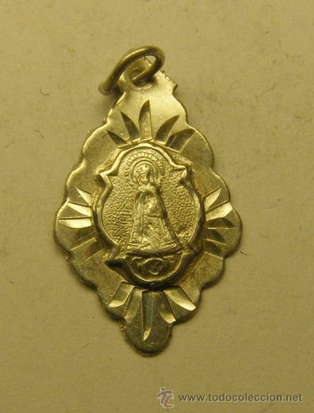 Medallas tem&aacute;ticas: Medalla religiosa. Virgen - Foto 1