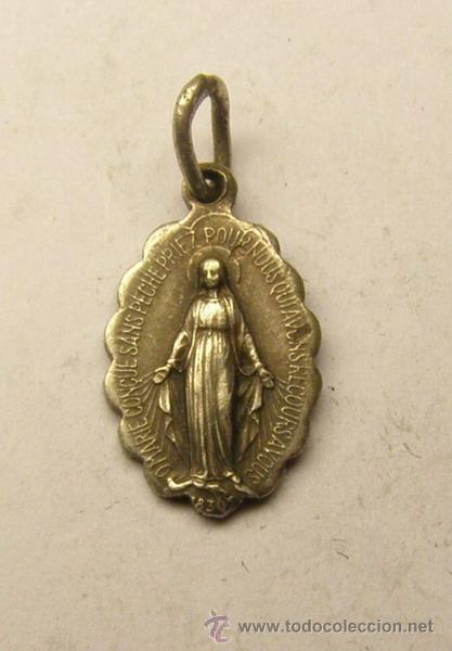 Medallas tem&aacute;ticas: Medalla religiosa. Inmaculada Concepci&oacute;n. - Foto 1