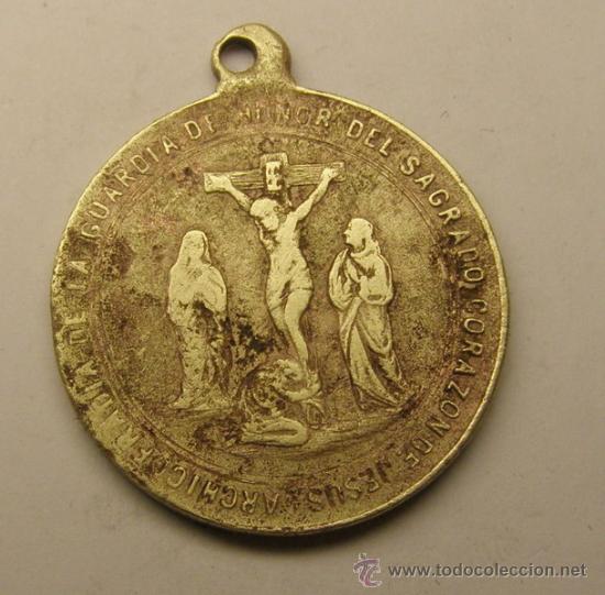 Thematic medals: Medalla religiosa. Archicofradia Guardia Sagrado Coraz&oacute;n.