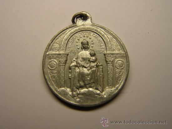 Medallas tem&aacute;ticas: Medalla religiosa Virgen del Carmelo. - Foto 1