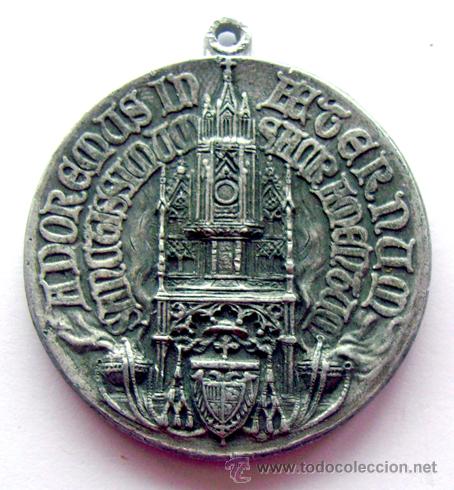Medallas tem&aacute;ticas: MEDALLA RELIGIOSA . CONGRESO EUCAR&Iacute;STICO DIOCESANO  .1944