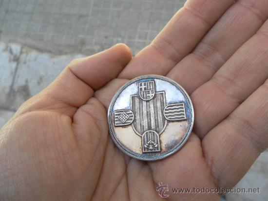 Medallas tem&aacute;ticas: Medalla. Mare de Deu de Motserrat. Es de plata. - Foto 4