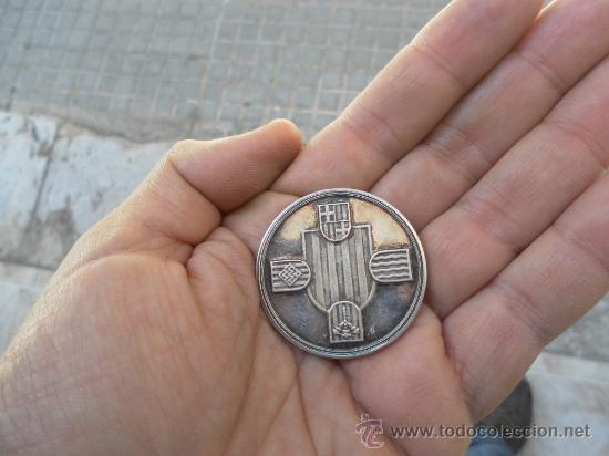 Medallas tem&aacute;ticas: Medalla. Mare de Deu de Motserrat. Es de plata. - Foto 5