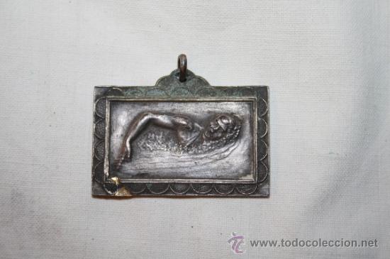 Medalhas tem&aacute;ticas: PIN027 'LA MEDALLA D'EN GERONI', OTORGADA A VICENS PIGEM POR LA PISCINA DE MATAR&Oacute; EN 1951
