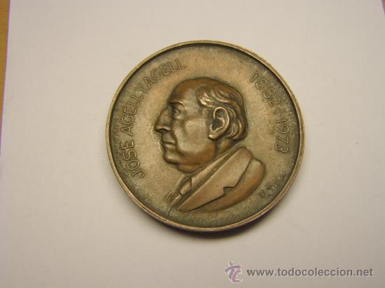 Thematic medals: Medalla EXPOQUIMIA 75, Jos&eacute; Agellyagell, a&ntilde;o 1975.