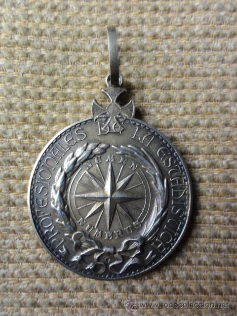 Medallas tem&aacute;ticas: Medalla profesionales de la Estadistica - Foto 2