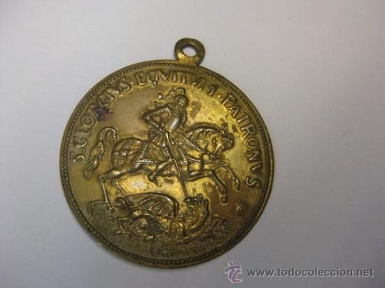 Medallas tem&aacute;ticas: MEDALLA SAN JORGE Y EL DRAGON
