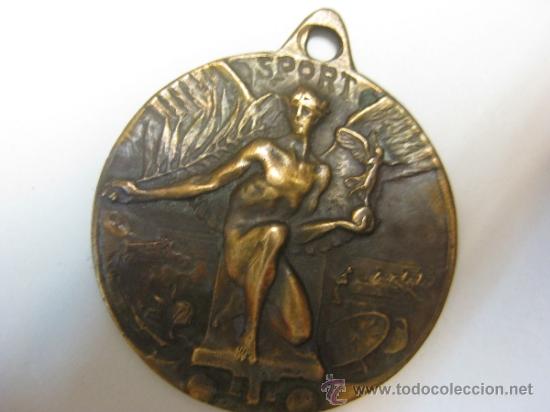 Medallas tem&aacute;ticas: MEDALLA  DE BRONCE AL DEPORTE - Foto 1