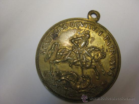 Medallas tem&aacute;ticas: MEDALLA SAN JORGE Y EL DRAGON - Foto 3