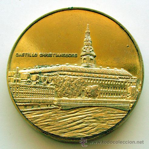Medallas tem&aacute;ticas: DINAMARCA . GRAN MEDALLA TEM&Aacute;TICA - CASTILLO CHRISTIANSBORG - Foto 1