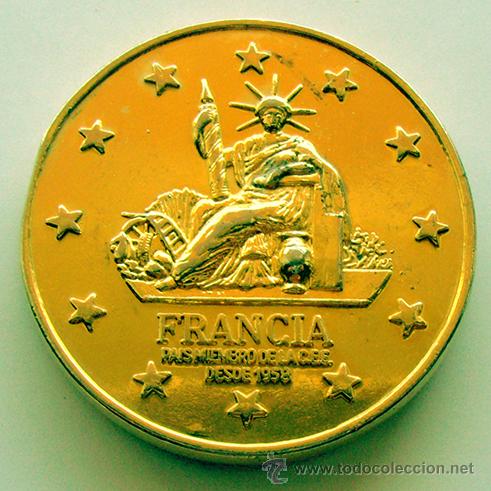 Medallas tem&aacute;ticas: FRANCIA . GRAN MEDALLA TEM&Aacute;TICA .. TORRE EIFFEL - Foto 2