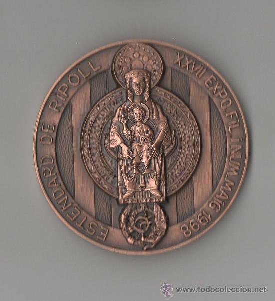 Thematic medals: MEDALLA CONMEMORATIVA ESTENDARD DE RIPOLL &middot; EJEMPLAR &Uacute;NICO EN VENTA &middot; RARO