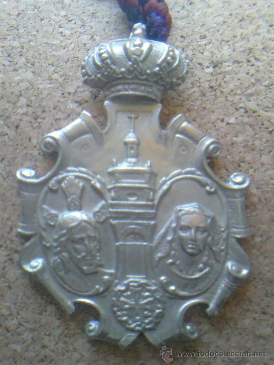 Medaglie tematiche: SEMANA SANTA DE MALAGA MEDALLA  NTRO PADRE JESUS Y M&ordf; SANTISIMA DE GRACIA