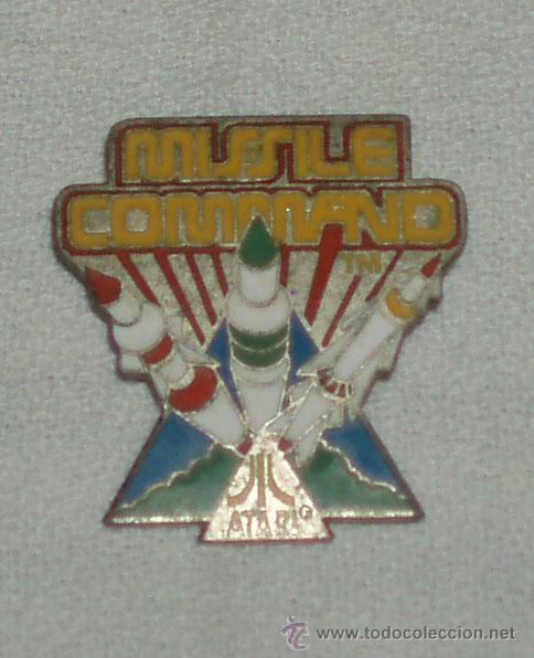 Medallas tem&aacute;ticas: medalla de video juego atari  missile command - Foto 1