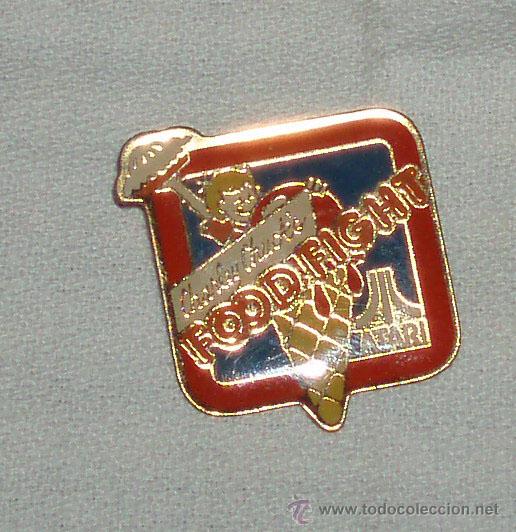 Thematic medals: medalla de video juego atari food,fight