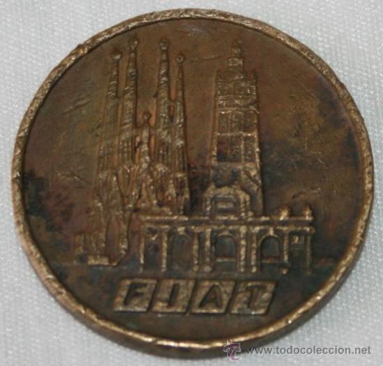 Thematic medals: MEDALLA O FICHA DE FIAT - MADRID CULTURAL - OLIMPIADA BARCELONA - EXPO SEVILLA