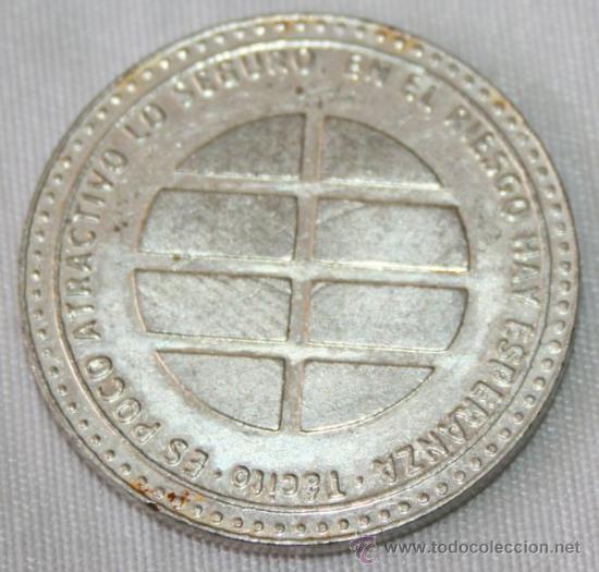 Thematic medals: MEDALLA O FICHA DE EL MUNDO - TACITO - 1989-2004