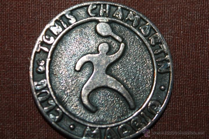 Medaglie tematiche: MEDALLA CONMEMORATIVA DEL CLUB DE TENIS CHAMARTIN PARECE DE PLATA