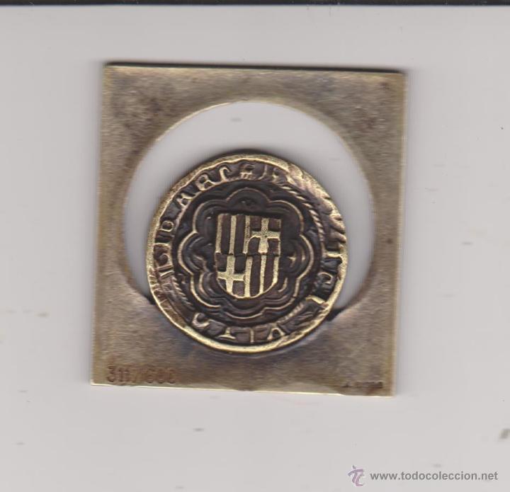 Thematic medals: Salon de Ciento Ayuntamiento de Barcelona 1373-1973,A.Bisbe 311/600
