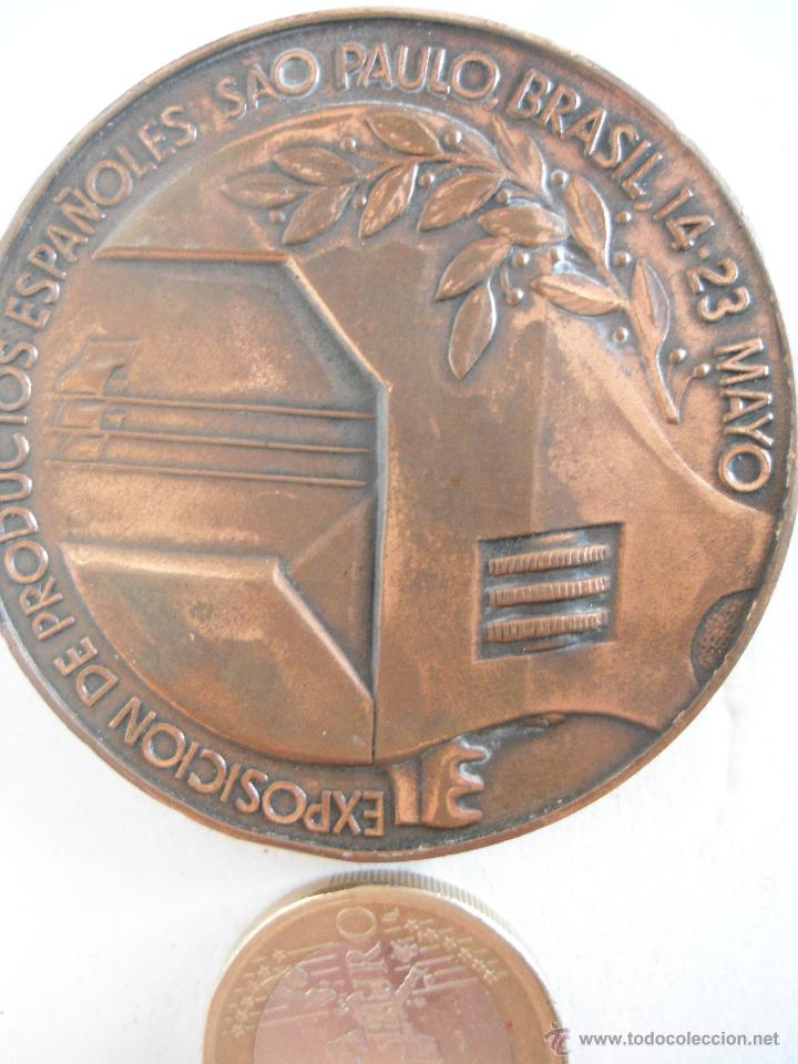 Medalhas tem&aacute;ticas: MEDALLA DE BRONCE EXPO. PRODUCTOS ESPA&Ntilde;OLES SAO PAULO 1974