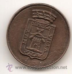 Medallas tem&aacute;ticas: Calpe, Alicante, medalla - Foto 2