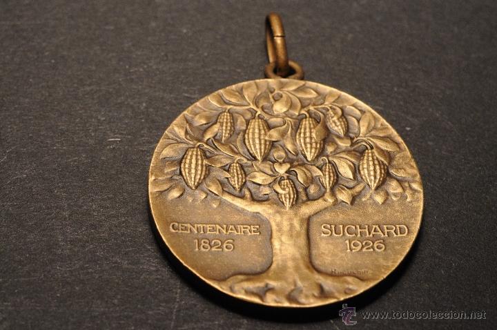 Medallas tem&aacute;ticas: MEDALLA DE BRONCE EN RELIEVE CENTENARIO SUCHARD 1926 - Foto 1