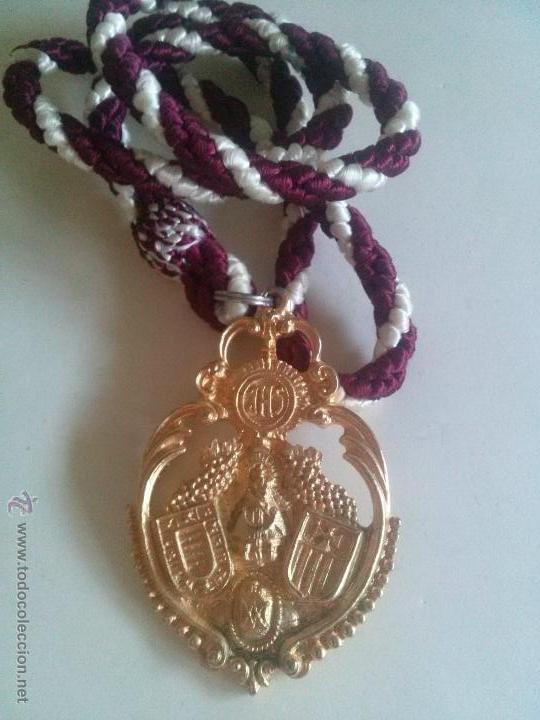 M&eacute;dailles th&eacute;matiques: MEDALLA DE SEMANA SANTA HERMANDAD VIRGEN DE LA CABEZA PARROQUIA DE CORPUS CHRISTI JEREZ D FRONTERA