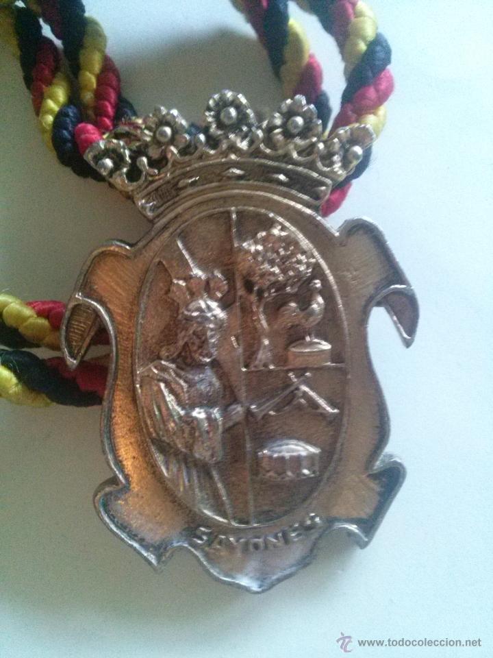 Thematic medals: MEDALLA DE BANDA DE CORNETAS Y TAMBORES DE SAYONES POZOBLANCO