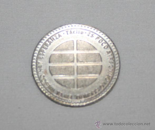 Thematic medals: MEDALLA O FICHA DE EL MUNDO - TACITO - 1989-2004 - 3&ordf;