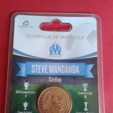 Medallas temáticas: MEDALLA. JETÓN. COLECCIÓN TURÍSTICA DEL OLIMPIQUE DE MARSEILLE. EN BLISTER ORIGINAL. . Lote 45338744